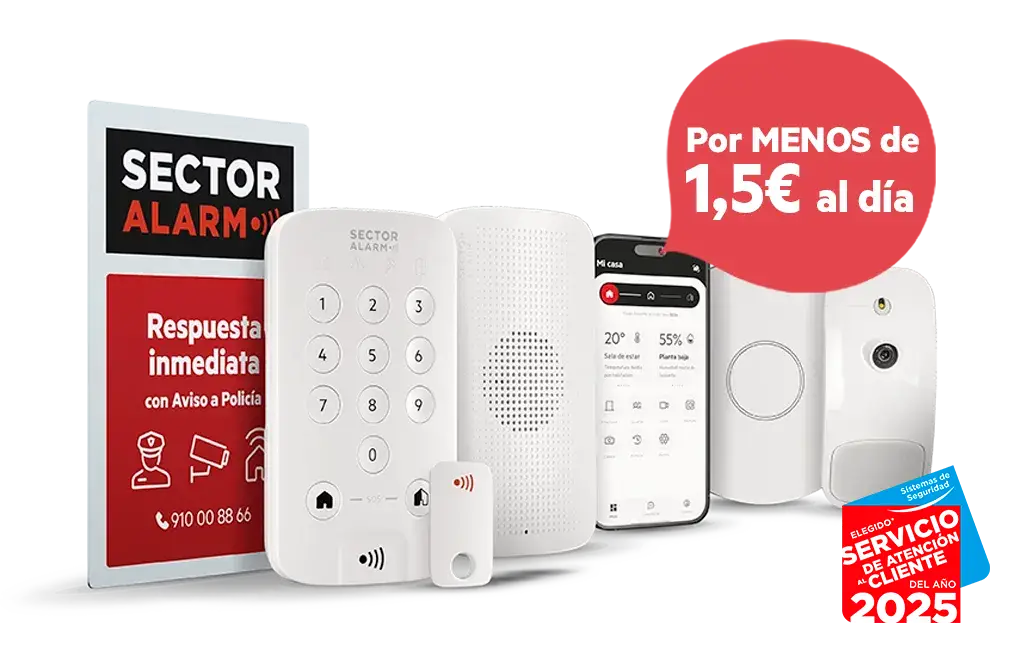 Sistema de alarma conectados a Central de Alarmas