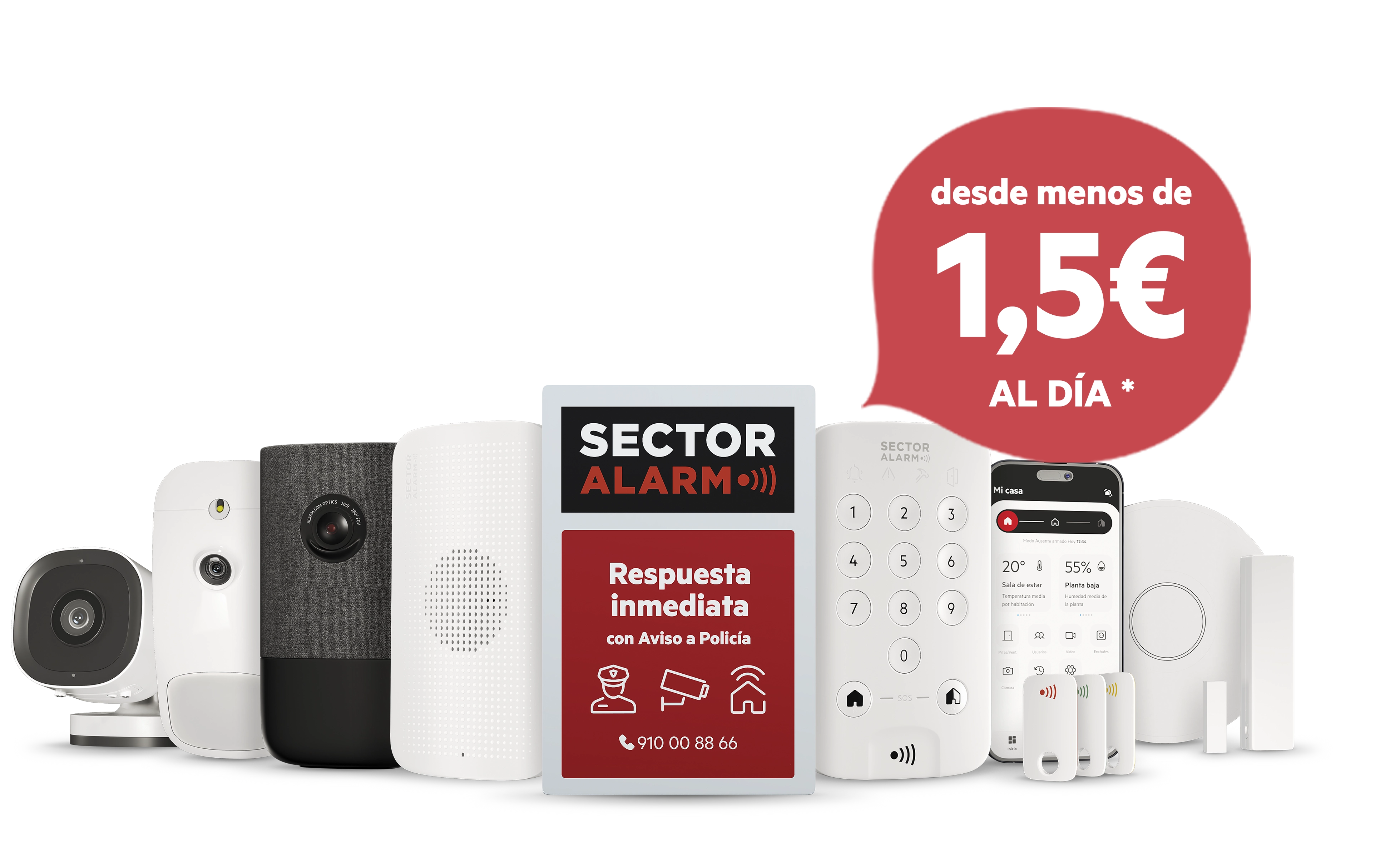 Sistemas de alarmas para casa  Córdoba - Sector Alarm