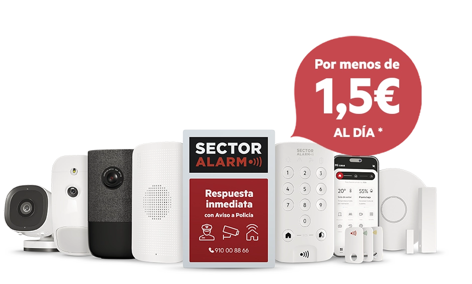 Sistemas de alarmas para casa  Granada - Sector Alarm